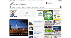 Desktop Screenshot of miregion24.com